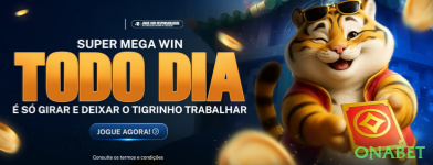Big win animation on onabet slot Jogo